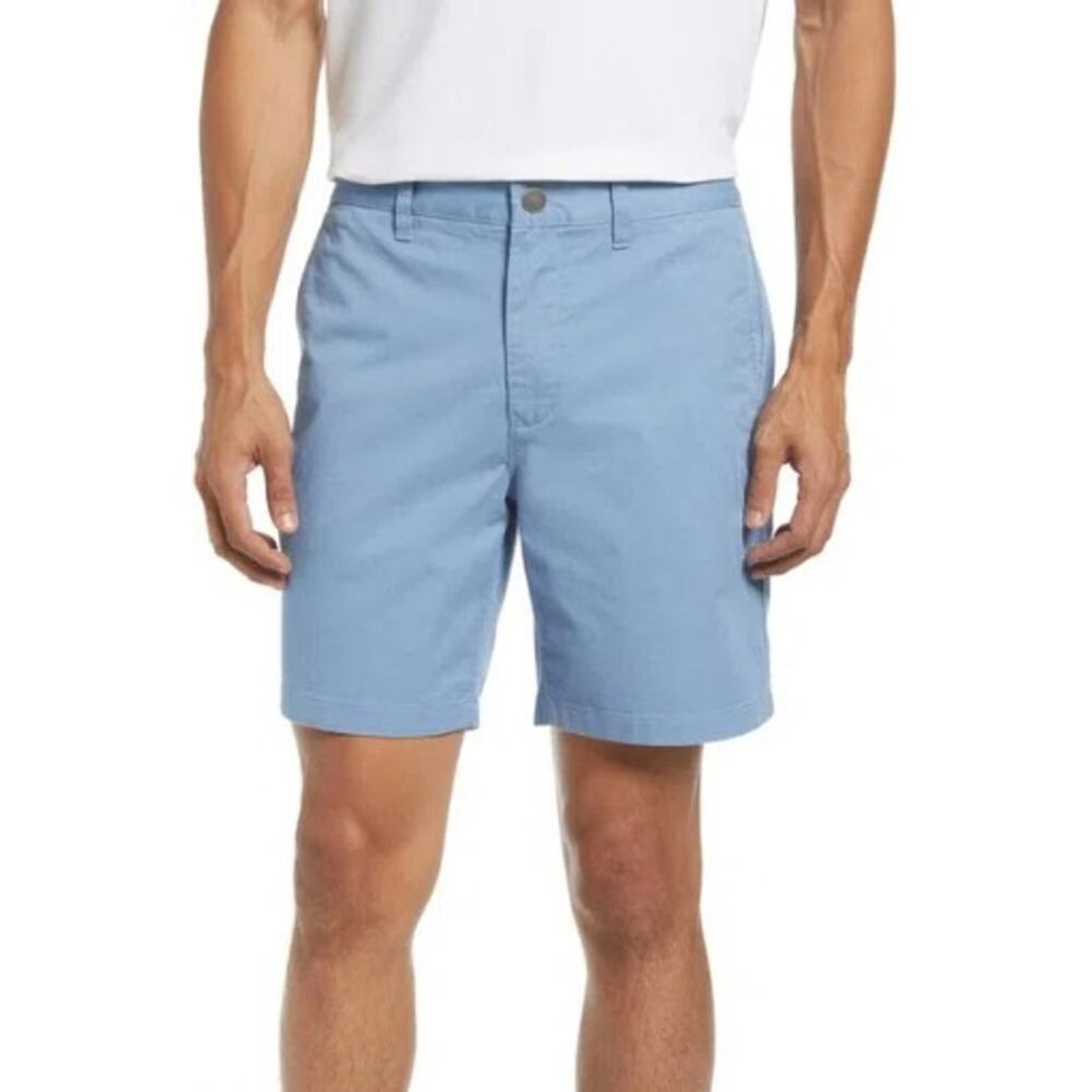 BONOBOS Stretch Washed Chino 7-inch Shorts Rain Shadow Blue | 28